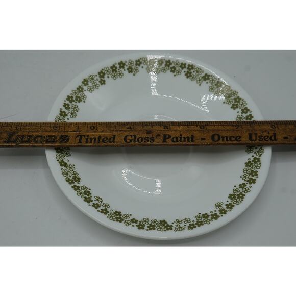 Corelle Corning Crazy Daisy Spring Blossom Saucers 6 1/4" Set of 4 - Picture 4 of 6